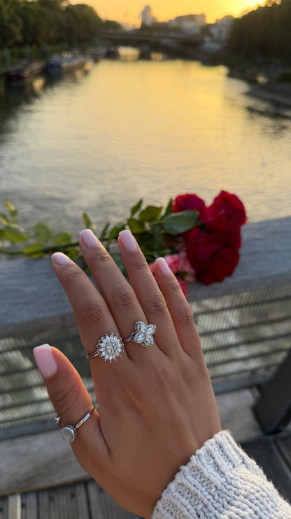 Stressy™ Anxiety Tulip Ring – Adjustable Fidget Ring for Stress Relief